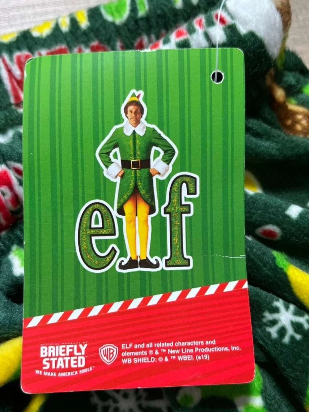 Elf Movie Mens Son Of A Nutcracker Fleece Pajama Lounge Pants Size Medium - Picture 11 of 12